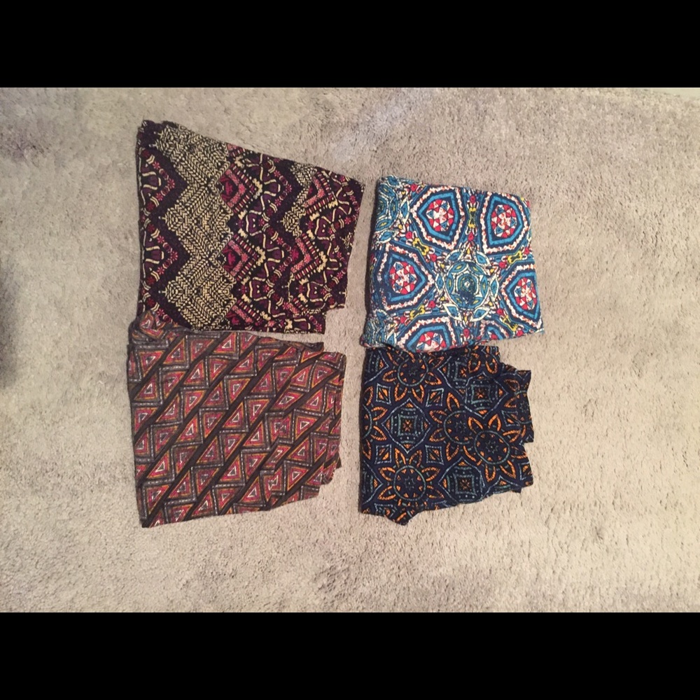 Lularoe Leggings - TC 4pack Bundle